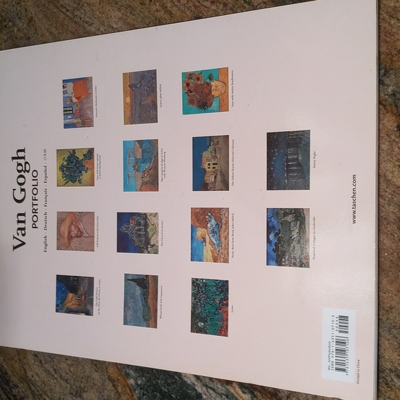 Large Van Gogh Print Book - Picture 2 of 5